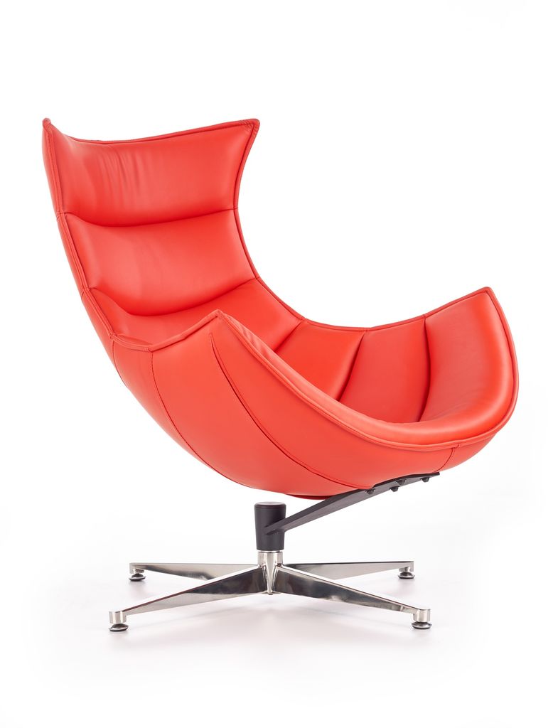 Kagyló formájú fotel, piros - coque - butopêa